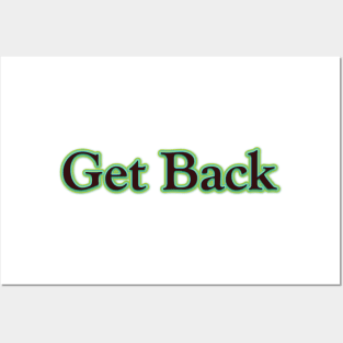 Get Back (The Beatles) Posters and Art